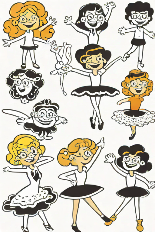 sdxlturbo-american-retro-cartoon-086-bailarina-1790001821